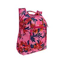 Mochila costas juvenil escolar casual clio style floral