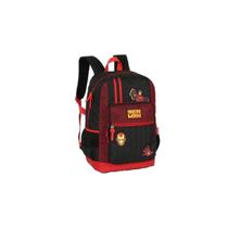 Mochila Costas Juvenil Iron Man Luxcel 022449 Cor:Preto Mochila Costas Juvenil Iron Man Luxcel 022449 Cor:Preto