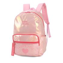 Mochila Costas Juvenil Luxo Up4You - I Love You Brilho - Luxcel Mochila Costas Juvenil Luxo Up4You - I Love You Brilho - Luxcel