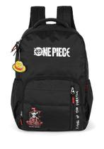 Mochila Costas Juvenil One Piece Chapeu Palha Preto 2026 Preto One Piece