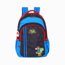 Mochila Costas Juvenil Super Mario Notebook - Luxcell