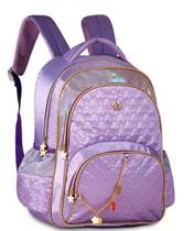 Mochila costas juvenil sweet clio sq23060j lilás Mochila costas juvenil sweet clio sq23060j lilás