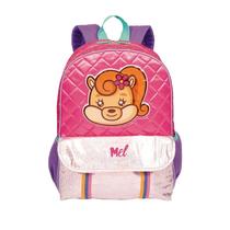 Mochila Costas Mel Ursinhos Tini Glitter Original Sestini