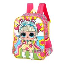 Mochila Costas Menina Infantil Juvenil Boneca Lol Luxcel