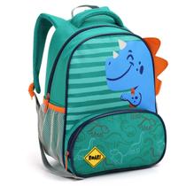 Mochila Costas Menino Mini Escolar Infantil Dinossauro Creche Seanite