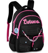 Mochila Costas Nylon com Miçangas Luluca Clio Style