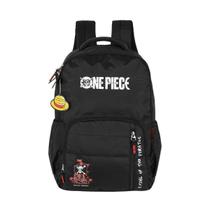 Mochila Costas One Piece Teen Passeio Meninos Escolar Preta