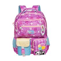 Mochila Costas Panda Coração Infantil Escolar Meninas Balão Cor:Rosa Mochila Costas Panda Coração Infantil Escolar Meninas Balão Cor:Rosa