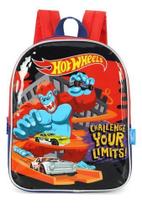 Mochila Costas Pequena Creche Petit Hot Wheels Abaixo 3 Anos Mochila Costas Pequena Creche Petit Hot Wheels Abaixo 3 Anos
