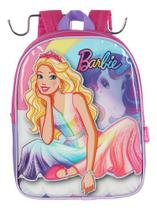 Mochila Costas Pequena Creche Petit Original Barbie Girl Mochila Costas Pequena Creche Petit Original Barbie Girl