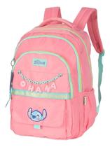 Mochila costas porta notebook stitch ohana cor salmão Mochila costas porta notebook stitch ohana cor salmão