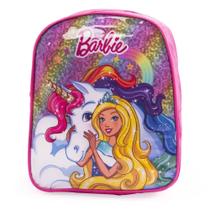 Mochila Costas Pré escolar Barbie Luxcel