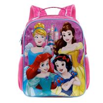 Mochila Costas Princesas da Disney Tam. G 16" Xeryus - 7899768847865