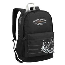 Mochila Costas Red Nose Escolar Juvenil Masculina Preta Seanite Mochila Costas Red Nose Escolar Juvenil Masculina Preta Seanite