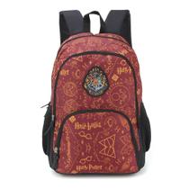 Mochila Costas Reforçada Saga Harry Potter Bruxo Hogwarts Oficial Exclusiva Lançamento Unissex