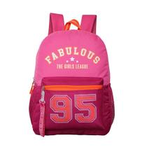 Mochila Costas Rosa Mf23169 Estilosa Clio