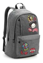 Mochila Costas Seanite Tumblr Pucca Preta Original C212