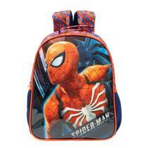 Mochila Costas Spider Man Infantil Escolar Meninos