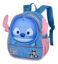 Mochila Costas Stitch Tsum Tsum Ohana Disney Infantil - Clio