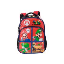 Mochila Costas Super Mario Bros Meninos Escolar Passeio Mochila Costas Super Mario Bros Meninos Escolar Passeio