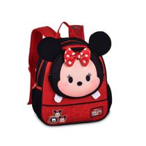 Mochila Costas Tsum Tsum Infantil 3D Creche Passeio Escolar