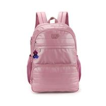 Mochila Costas Up4You Crinkle Metalizado Rose Luxcel