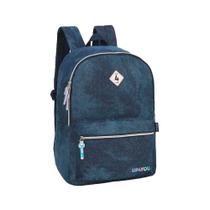 Mochila Costas Up4You Jeans Com Brilho Luxcel