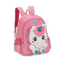 Mochila Costas UP4YOU Unicórnio Rosa Luxcel