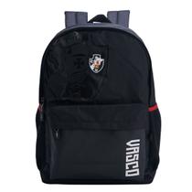 Mochila Costas Vasco Da Gama Masculina Universitária Escolar Cor:Preto