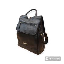 Mochila couro antifurto