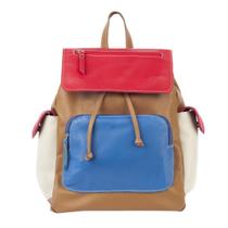 Mochila Couro Leve E Macio Andória Fecho Zipper Seguro Iza 5