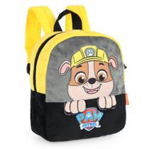 Mochila Creche Escola Patrulha Canina Rubble Costas Infantil