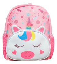 Mochila Creche Infantil Passeio Pré Escola Unicornio