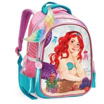 Mochila Creche Infantil Sereia