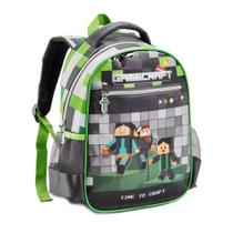 Mochila Creche Para Passeio Do Gamecrafat - Denlex Mochila Creche Para Passeio Do Gamecrafat - Denlex