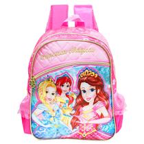 Mochila Creche Princesas Mágicas Alças Meninas Escolar Clio Style