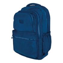 Mochila crinkle marinho com porta laptop 7116ma/24 packngo