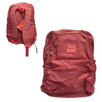 Mochila crinkle pink com porta laptop 7116pk/24 packngo