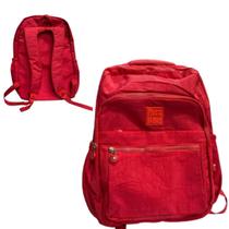Mochila crinkle vermelha com porta laptop 7114vm/24 packngo