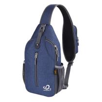 Mochila Crossbody Sling WATERFLY - Ideal para Viagem e Caminhada Mochila Crossbody Sling WATERFLY - Ideal para Viagem e Caminhada