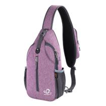 Mochila Crossbody Sling WATERFLY Travel Caminhada Mochila Crossbody Sling WATERFLY Travel Caminhada