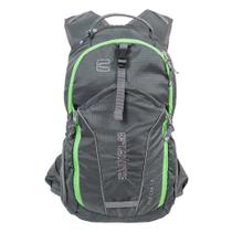 Mochila Curtlo Trail Lite 14 Litros Cinza e Verde