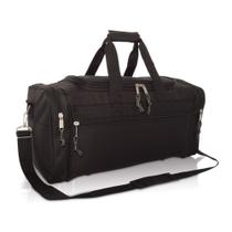 Mochila DALIX 21 Blank Sports Gym Travel Duffel preta