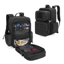 Mochila Damero First Aid Trauma Molle Tactical Black