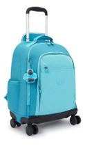 Mochila De 04 Rodinhas New Zea Kipling Funky Turq Bl Azul