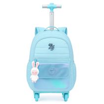 Mochila De 4 Rodinhas Escolar Menina Just Candy Matelasse