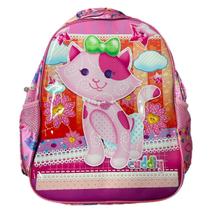 Mochila De Alças Escolar Sweet Girl Cat