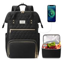 Mochila de Almoço ETRONIK para Laptop 17,3" com Porta USB - Preta