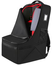 Mochila de Assento de Carro YOREPEK Acolchoada para Viagens Aéreas - Preta