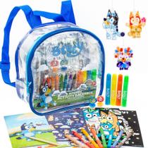 Mochila de Atividades Bluey Ultimate com Protetores de Sol e Adesivos